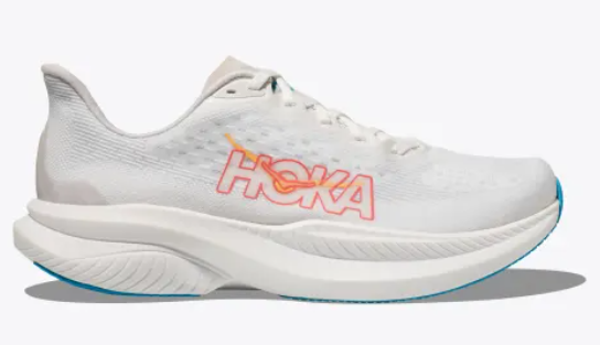 Women's Hoka Mach 6 (White/Nimbus Cloud)