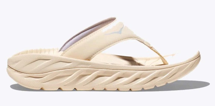 Women's Hoka ORA Recovery Flip Flop (Vanilla)