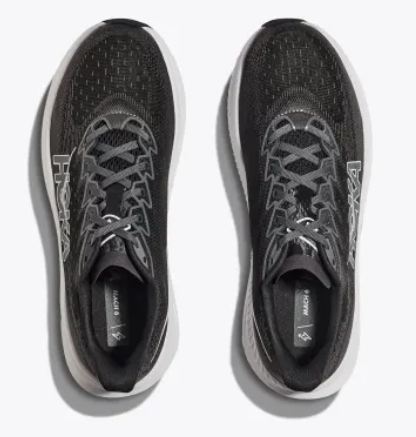 Men's Hoka Mach 6 (Black/White)
