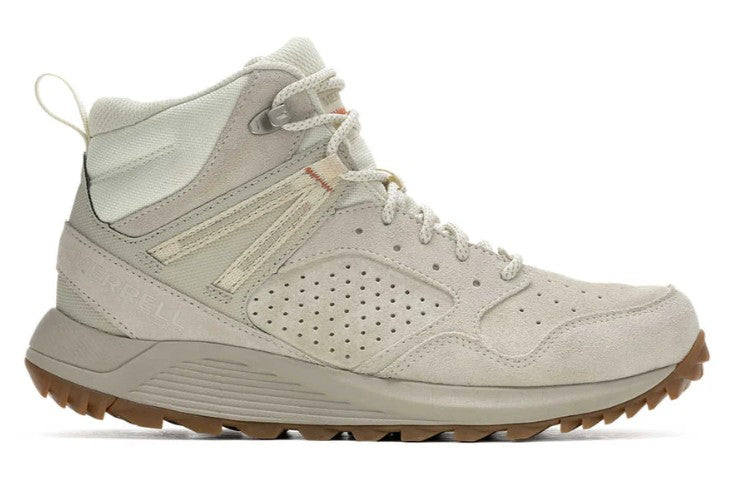Women's Merrell Wildwood Mid LTR Waterproof Boot (Off White)