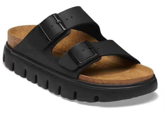 Women's Birkenstock Black Arizona Chunky (Medium/Narrow/Width)