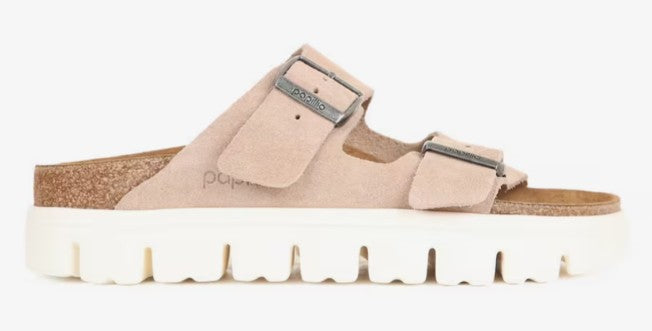 Women's Birkenstock Arizona Chunky Platform (Warm Sand)