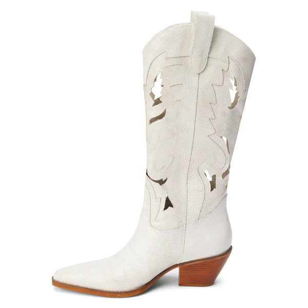 Matisse Alice Western Boot Vintage White