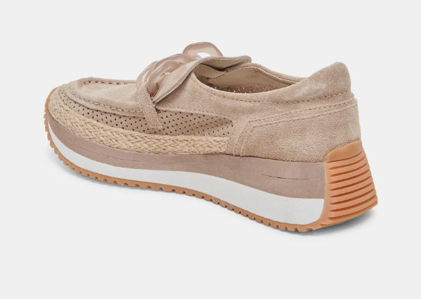 Dolce Vita Jadah Sneakers Taupe Suede