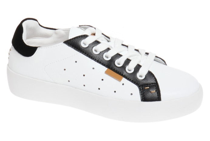 Outwoods Shauna-1 Sneaker Black/White