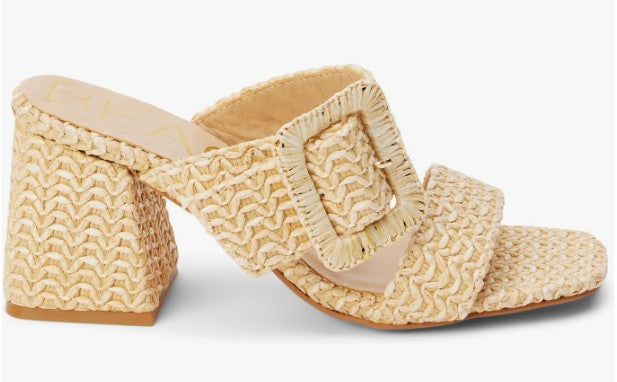 Beach By Matisse Lucy Heeled Sandal (Natural)