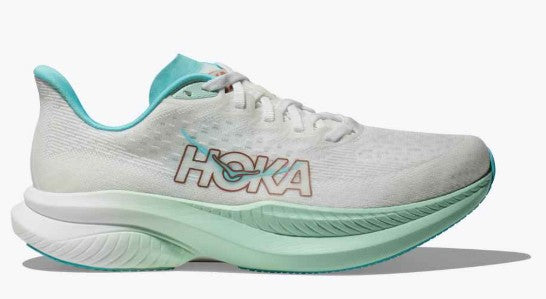 Women's Hoka Mach 6 (Frost/Rose Gold)