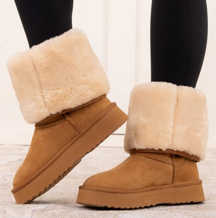 Beach By Matisse Sun Valley Knee-High Boot (Chestnut)