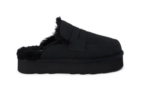 Matisse Stowe Lounge Mule (Black)