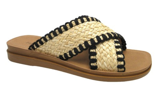 Pierre Dumas Caliso 2 Sandal (Natural Combo)