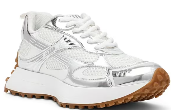 Steve Madden Cyclone Sneaker (Silver)
