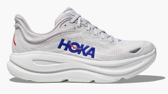 Men's Hoka Bondi 9 (Cosmic Grey/Ultramarine)