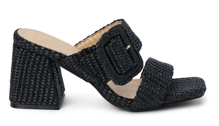Beach By Matisse Lucy Heeled Sandal (Black)