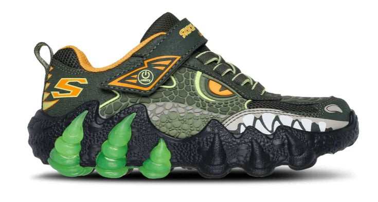 Little/Big Kids' Skechers Skech-O-Saurus Light 2.0 (Olive)