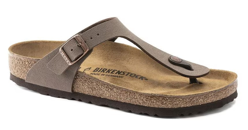 Birkenstock (Unisex) Gizeh (Birkibuc-Mocha)