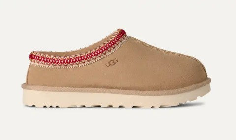 Women's UGG Tasman II (Sand/Dark Cherry)