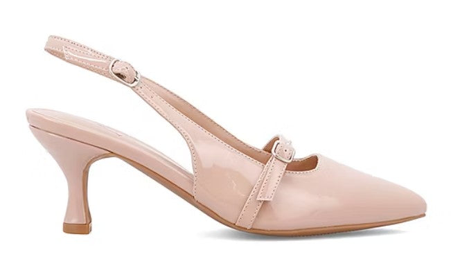 MIA Sauraa Pointed Closed Toe Stiletto Heel (Nude)
