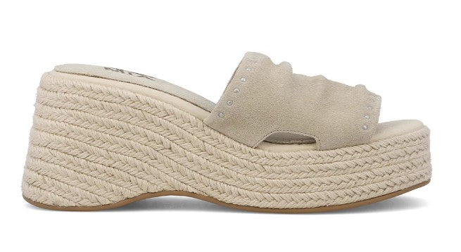 MIA Palmira Wedge Sandal (Sand)