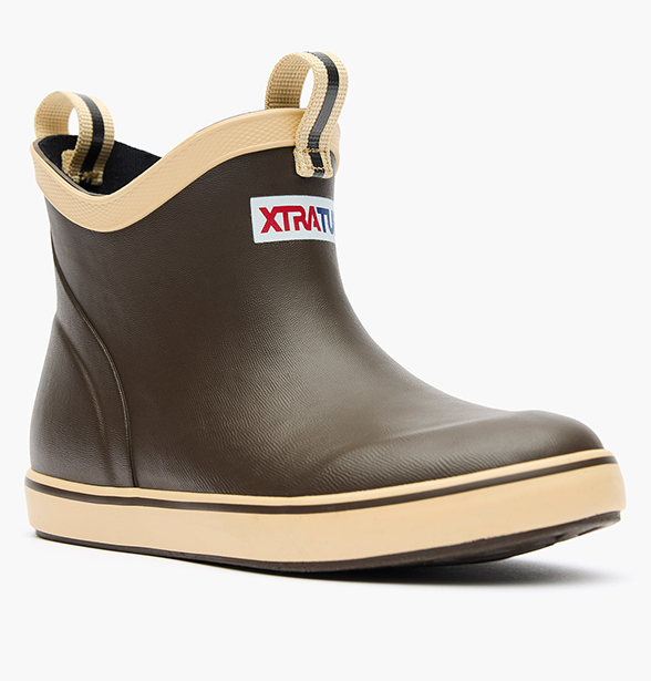 Big Kids Xtratuf Brown Ankle Deck Boot
