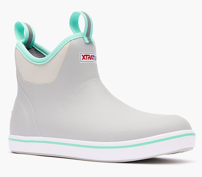 Women's Xtratuf 6" Grey Ankle Deck Boot