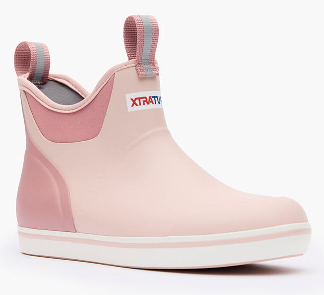 Women's Xtratuf 6" Blush Pink Ankle Deck Boot