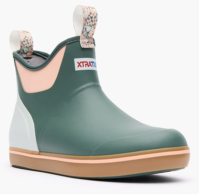 Women's Xtratuf 6" Garden Green Ankle Deck Boot