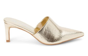 Matisse Garret Heeled Mule (Gold)