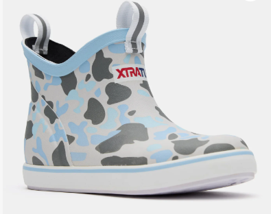 Big Kids Xtratuf Ankle Deck Boot (Ice Duck Camo)