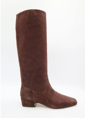 Steve Madden Dantelle Tall Boots (Brown Suede)
