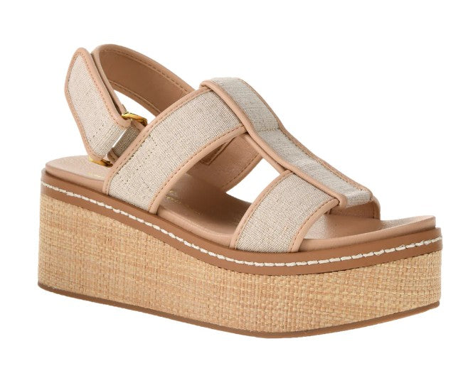 Chinese Laundry Swell Wedge Platform Sandal (Natural)