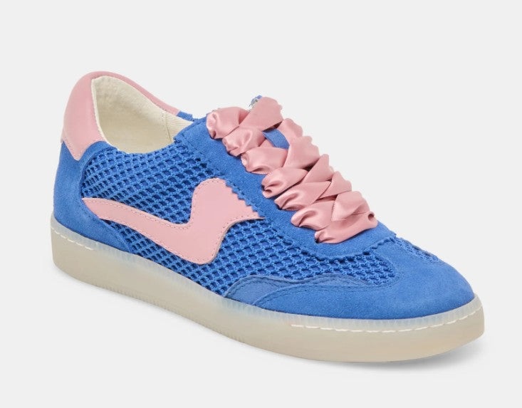 Dolce Vita Notice Mesh Sneaker (Royal Blue Woven Mesh)