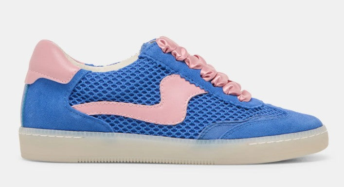 Dolce Vita Notice Mesh Sneaker (Royal Blue Woven Mesh)