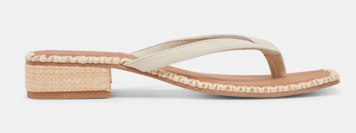Dolce Vita Barty Sandal (White Leather)