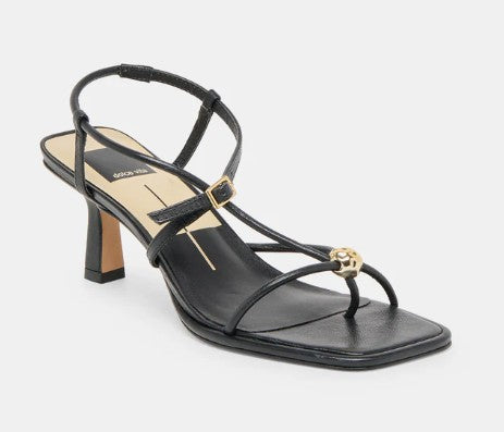 Dolce Vita Mylee Heels (Black Leather)