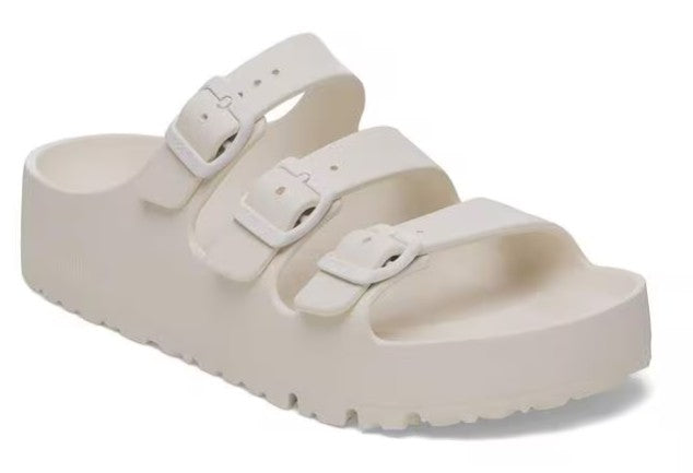 Women's Birkenstock Eggshell Florida Flex Platform EVA Sandal (Medium/Narrow/Width)