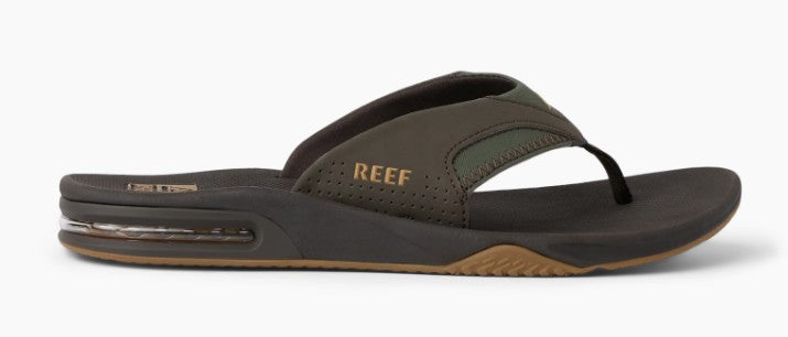 Men's Reef Fanning Flip Flop (Brown/Gum)