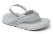 Little Boys' Reef Little Windswell Flip Flop (Grey)