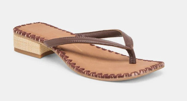 Dolce Vita Barty Sandals (Dark Brown Leather)