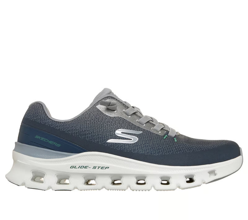 Men's Skechers Glide-Step Pro-Waverra (Navy/Gray)