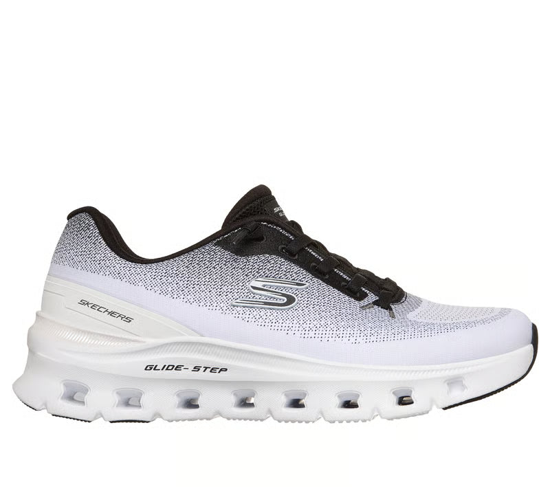 Women's Skechers Glide-Step Pro-Soft Mirage (White/Black)
