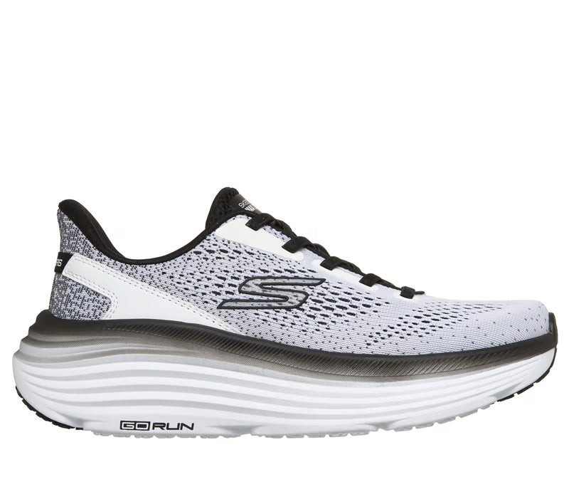 Women's Skechers Max Cushioning Endeavour-Kauska (Black/White)
