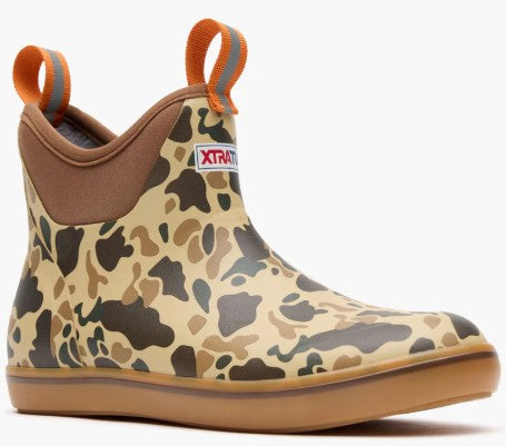 Women's Xtratuf 6" Ankle Deck Boot (Duck Camo)