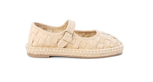 Coconuts By Matisse Natural Weave Meg Mary Jane Flat