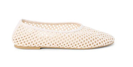 Coconuts By Matisse Ivory Marta Woven Flat