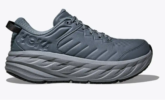 Men's Hoka Bondi SR (Faded Navy/Carbon Black)