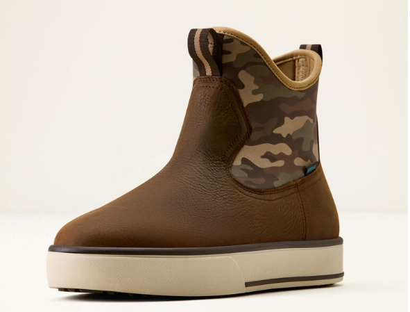 Men's Ariat Saylor Shrimp Waterproof Boot (Dark Brown/Camo)
