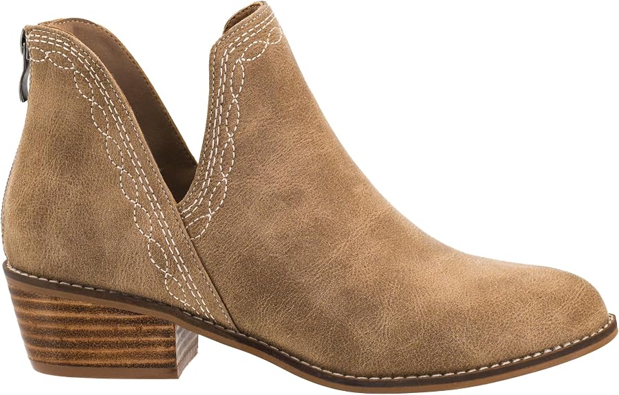Corkys Dive Bar Ankle Bootie (Taupe)