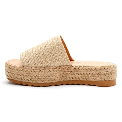 Beach By Matisse Del Mar Platform Sandal Natural