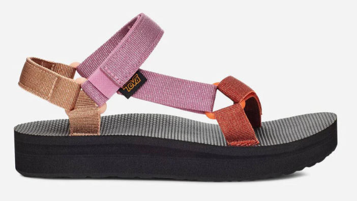 Women's Teva Midform Universal Sandal (Metallic Pink Multi)