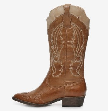 Coconuts By Matisse Cisco Cowboy Boot Tan/Natural